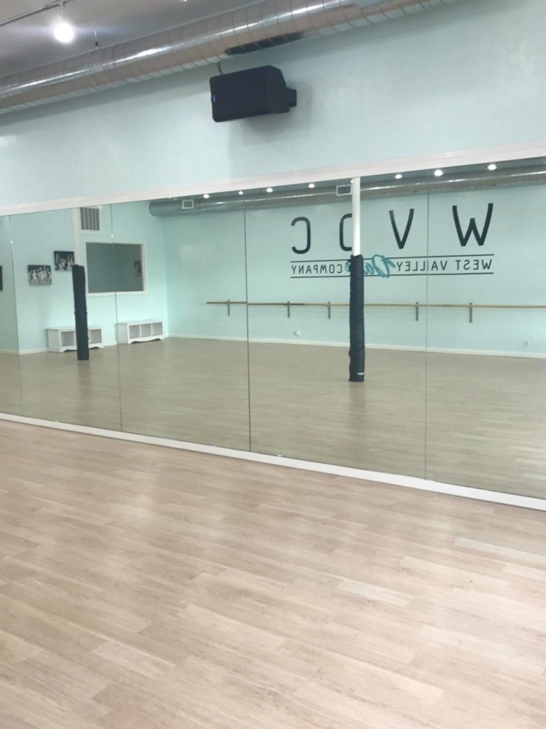 Dance Rooms at our Willow Glen Studio