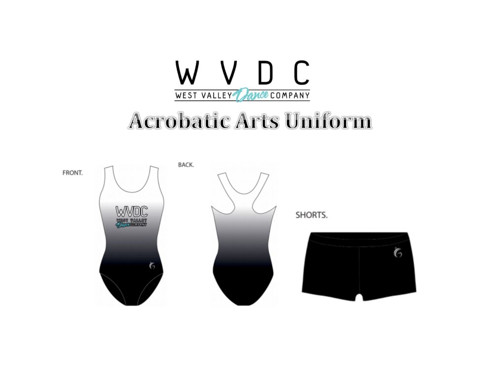 WVDC acrobatic arts uniform